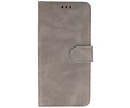 Hoesje Geschikt voor de Samsung Galaxy Note 10 Lite - Kaarthouder Book Case Telefoonhoesje - Grijs