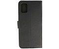 BAOHU Hoesje Geschikt voor Samsung Galaxy A31 - Kaarthouder Book Case Telefoonhoesje - Zwart