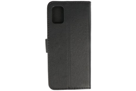 Hoesje Geschikt voor Samsung Galaxy A31 - Kaarthouder Book Case Telefoonhoesje - Zwart