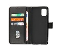BAOHU Hoesje Geschikt voor Samsung Galaxy A31 - Kaarthouder Book Case Telefoonhoesje - Zwart