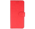 Samsung Galaxy A31 Hoesje Kaarthouder Book Case Telefoonhoesje Rood