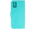 BAOHU Hoesje Geschikt voor Samsung Galaxy A31 - Kaarthouder Book Case Telefoonhoesje - Groen