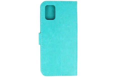 BAOHU Hoesje Geschikt voor Samsung Galaxy A31 - Kaarthouder Book Case Telefoonhoesje - Groen