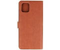 BAOHU KAIYUE - Luxe Portemonnee Hoesje - Pasjeshouder Telefoonhoesje - Wallet Case - Geschikt voor Samsung Galaxy S10 Lite - Bruin
