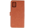 KAIYUE - Luxe Portemonnee Hoesje - Pasjeshouder Telefoonhoesje - Wallet Case - Geschikt voor Samsung Galaxy A31 - Bruin