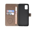 BAOHU KAIYUE - Luxe Portemonnee Hoesje - Pasjeshouder Telefoonhoesje - Wallet Case - Geschikt voor Samsung Galaxy A31 -  Grijs