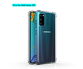 BAOHU Schokbestendig Back Cover Hoesje - Shockproof Telefoonhoesje -  Geschikt voor  Samsung Galaxy S20 - Transparant