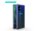 BAOHU Schokbestendig Back Cover Hoesje - Shockproof Telefoonhoesje -  Geschikt voor  Samsung Galaxy S20 Plus - Transparant
