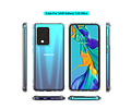BAOHU Schokbestendig Back Cover Hoesje - Shockproof Telefoonhoesje -  Geschikt voor  Samsung Galaxy S20 Ultra - Transparant