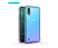 BAOHU Schokbestendig Back Cover Hoesje - Shockproof Telefoonhoesje -  Geschikt voor Samsung Galaxy A01 - Transparant