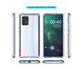 Schokbestendig Back Cover Hoesje - Shockproof Telefoonhoesje -  Geschikt voor  Samsung Galaxy S10 Lite - Transparant