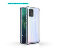 BAOHU Schokbestendig Back Cover Hoesje - Shockproof Telefoonhoesje -  Geschikt voor  Samsung Galaxy S10 Lite - Transparant