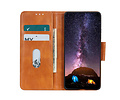 Zakelijke Book Case Telefoonhoesje voor Oppo Find X2 - Bruin