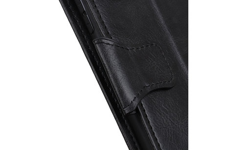Zakelijke Book Case Telefoonhoesje voor OnePlus 8 Pro - Zwart