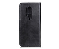 BAOHU Zakelijke Book Case Telefoonhoesje Geschikt voor OnePlus 8 Pro - Portemonnee Hoesje - Pasjeshouder Wallet Case - Zwart