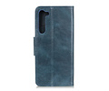 Zakelijke Book Case Telefoonhoesje voor OnePlus Nord - Blauw