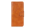 BAOHU Zakelijke Book Case Telefoonhoesje Geschikt voor OnePlus Nord - Portemonnee Hoesje - Pasjeshouder Wallet Case - Bruin