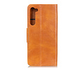 BAOHU Zakelijke Book Case Telefoonhoesje Geschikt voor OnePlus Nord - Portemonnee Hoesje - Pasjeshouder Wallet Case - Bruin