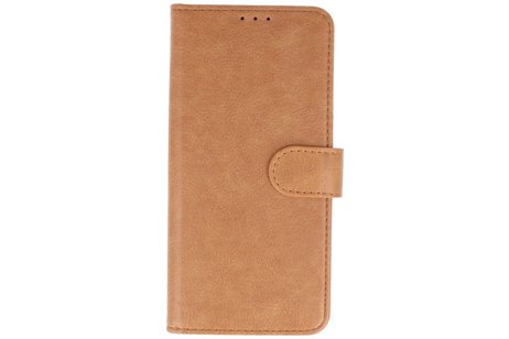 Samsung Galaxy Note 20 Hoesje Kaarthouder Book Case Telefoonhoesje Bruin