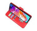 Samsung Galaxy Note 20 Ultra Hoesje Kaarthouder Book Case Telefoonhoesje Rood
