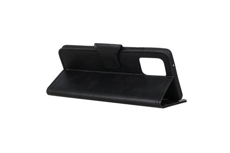 Zakelijke Book Case Telefoonhoesje voor iPhone 12 - 12 Pro - Zwart