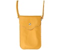 BAOHU Echt Lederen Schoudertasje - Geel