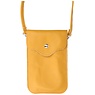 BAOHU Echt Lederen Schoudertasje - Geel