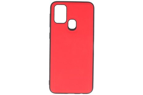 2 in 1 Book Case Telefoonhoesje voor Samsung Galaxy A21s - Rood