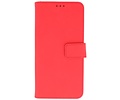 2 in 1 Book Case Telefoonhoesje voor Samsung Galaxy A21s - Rood