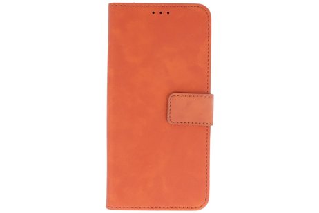 BAOHU 2 in 1 Book Case Telefoonhoesje - Hoesje Geschikt voor Samsung Galaxy A21s - Bruin