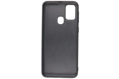 2 in 1 Book Case Telefoonhoesje voor Samsung Galaxy M31 - Zwart