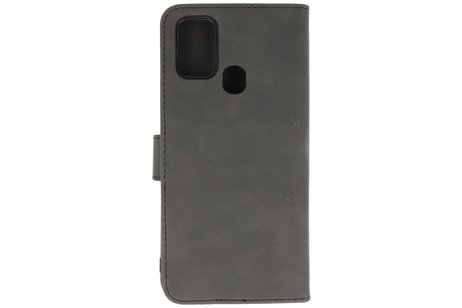 BAOHU 2 in 1 Book Case Telefoonhoesje - Hoesje Geschikt voor Samsung Galaxy M31 - Zwart