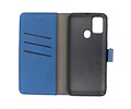 BAOHU 2 in 1 Book Case Telefoonhoesje - Hoesje Geschikt voor Samsung Galaxy M31 - Navy