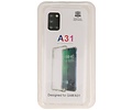 Schokbestendig Back Cover Hoesje - Shockproof Telefoonhoesje -  Geschikt voor Samsung Galaxy A31 - Transparant