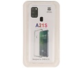 Schokbestendig Back Cover Hoesje - Shockproof Telefoonhoesje -  Geschikt voor Samsung Galaxy A21s - Transparant