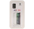 Schokbestendig Back Cover Hoesje - Shockproof Telefoonhoesje -  Geschikt voor Samsung Galaxy A51 5G - Transparant