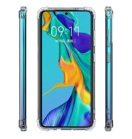 BAOHU Schokbestendig Back Cover Hoesje Samsung Galaxy A71 5G Transparant