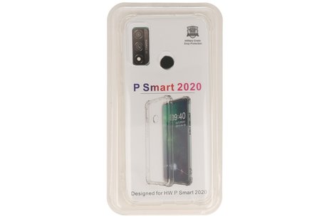 BAOHU Schokbestendig Back Cover Hoesje - Shockproof Telefoonhoesje -  Geschikt voor  Huawei P Smart 2020 - Transparant