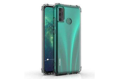 Schokbestendig Back Cover Hoesje - Shockproof Telefoonhoesje -  Geschikt voor  Huawei P Smart 2020 - Transparant