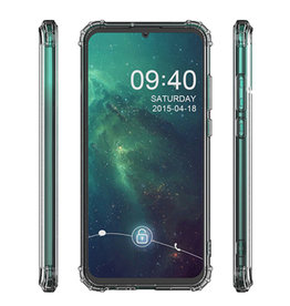 BAOHU Schokbestendig Back Cover Hoesje Huawei P40 Lite Transparant