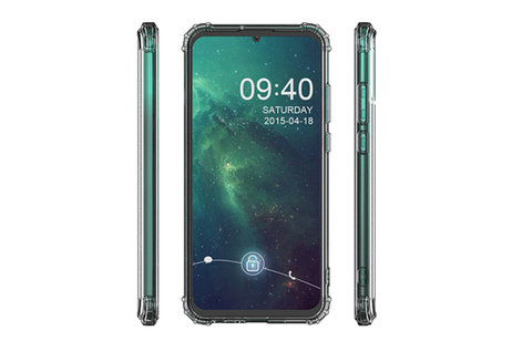 Schokbestendig Back Cover Hoesje - Shockproof Telefoonhoesje -  Geschikt voor  Huawei P40 Pro - Transparant