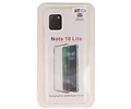 Schokbestendig Back Cover Hoesje - Shockproof Telefoonhoesje -  Geschikt voor  Samsung Note 10 Lite - Transparant