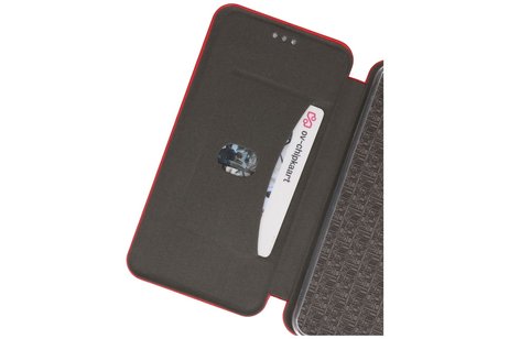 Slim Folio Case - Book Case Telefoonhoesje - Folio Flip Hoesje - Geschikt voor Samsung Galaxy A31 - Rood