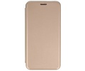 Slim Folio Case - Book Case Telefoonhoesje - Folio Flip Hoesje - Geschikt voor Samsung Galaxy A31 - Goud