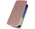 Slim Folio Case - Book Case Telefoonhoesje - Folio Flip Hoesje - Geschikt voor Samsung Galaxy A51 5G - Roze