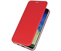 Slim Folio Case - Book Case Telefoonhoesje - Folio Flip Hoesje - Geschikt voor Samsung Galaxy A71 5G - Rood