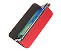 Slim Folio Case - Book Case Telefoonhoesje - Folio Flip Hoesje - Geschikt voor Samsung Galaxy M11 - Rood