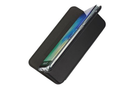 Slim Folio Case - Book Case Telefoonhoesje - Folio Flip Hoesje - Geschikt voor Samsung Galaxy M21 - Zwart