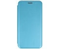 Slim Folio Case - Book Case Telefoonhoesje - Folio Flip Hoesje - Geschikt voor Samsung Galaxy M21 - Blauw