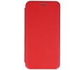 Slim Folio Case - Book Case Telefoonhoesje - Folio Flip Hoesje - Geschikt voor Samsung Galaxy M21 - Rood